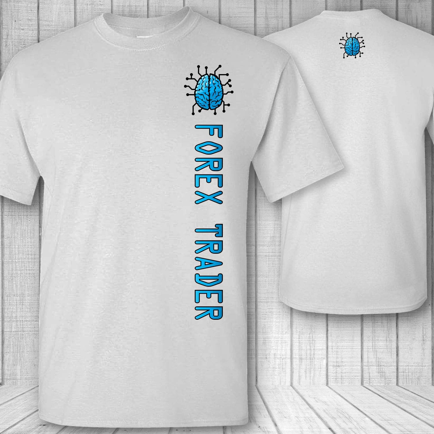 Amazon Com Forex Trader Brain Shirt Handmade - 