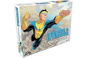 Mantic Games: Invincible: The Dice Game - Fast Paced Push Your Luck Dice Rolling Game, Comic Book Card & Dice Battle Game, Ages 10+, 2+ Players