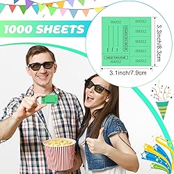 Kosiz 1000 Sheet 5 Bid Raffle Tickets Chinese