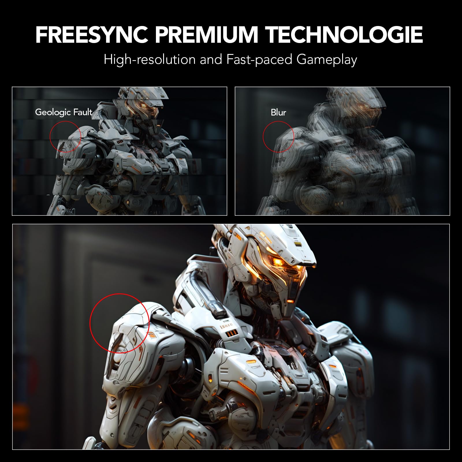 Koorui 24 Inch Gaming Monitor, 180Hz Curved Monitors, Fhd 1080P Va 1Ms 1500R Pc Monitors With Adaptive Sync, Hdmi X2-Dp, Vesa Compatible, Tilt Adjustable, Eye Care - View 6