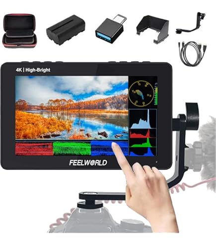 Amazon.com: FEELWORLD F5 Pro x Camera Monitor 5.5 Inch High