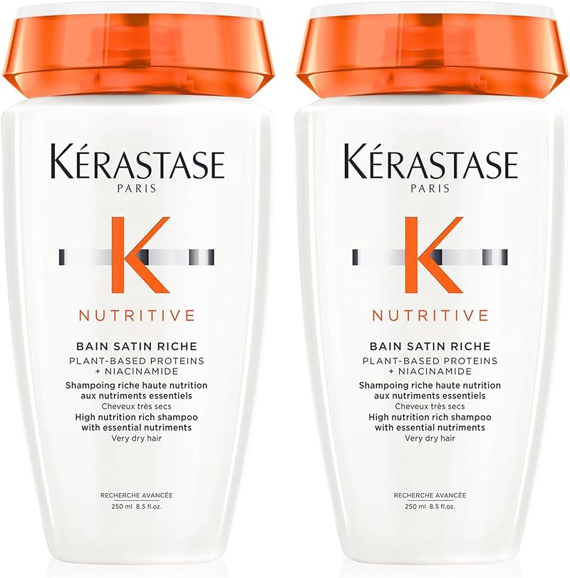 KÉRASTASE DOUBLE Nutritive Bain Satin Riche Shampoo Niacinamide Very Dry Hair