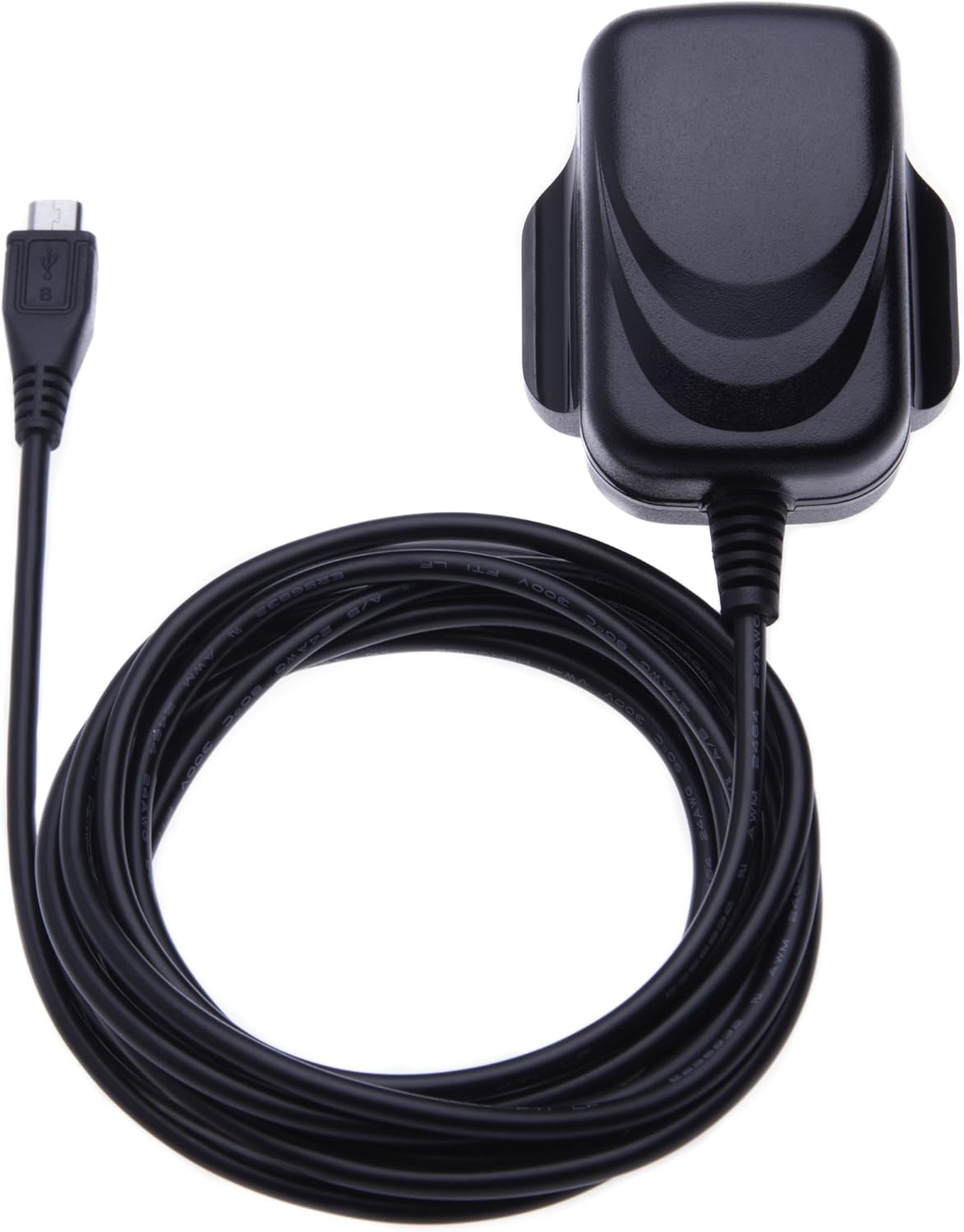 Micro USB (1amp) UK 3 Pin Plug Mains Wall Charging Lead Power Supply Cable Compatible with Doro PhoneEasy 610 612 614 615 8030 - Image 4