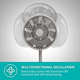 Duux Whisper Flex Smart Standing Fan with Remote Alexa App 26 Speeds view 5