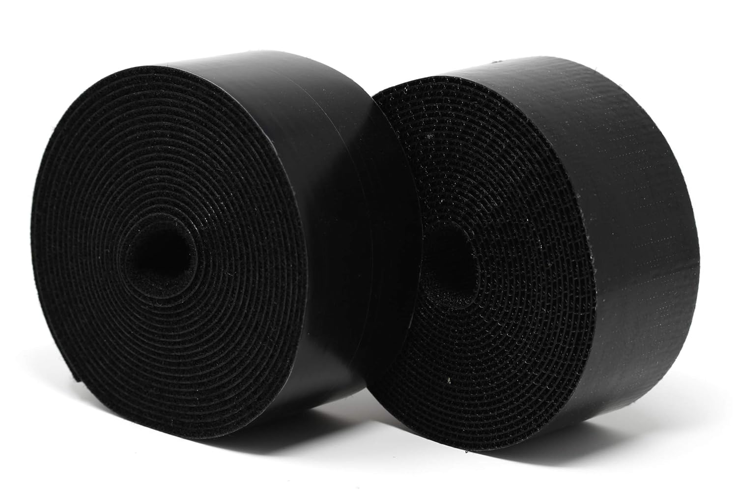 Strenco 2 Inch Adhesive Black Hook and Loop Tape - 5 Yards - Heavy Duty Strips - Sticky Back Fastener: Industrial & Scientific