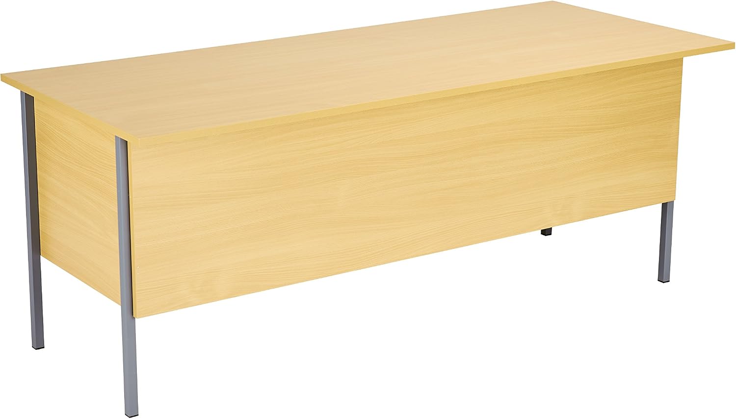 Office Hippo Eco 18 Desk with Three Drawer Pedestal, Beech, 180 cm x 75 cm - Image 5