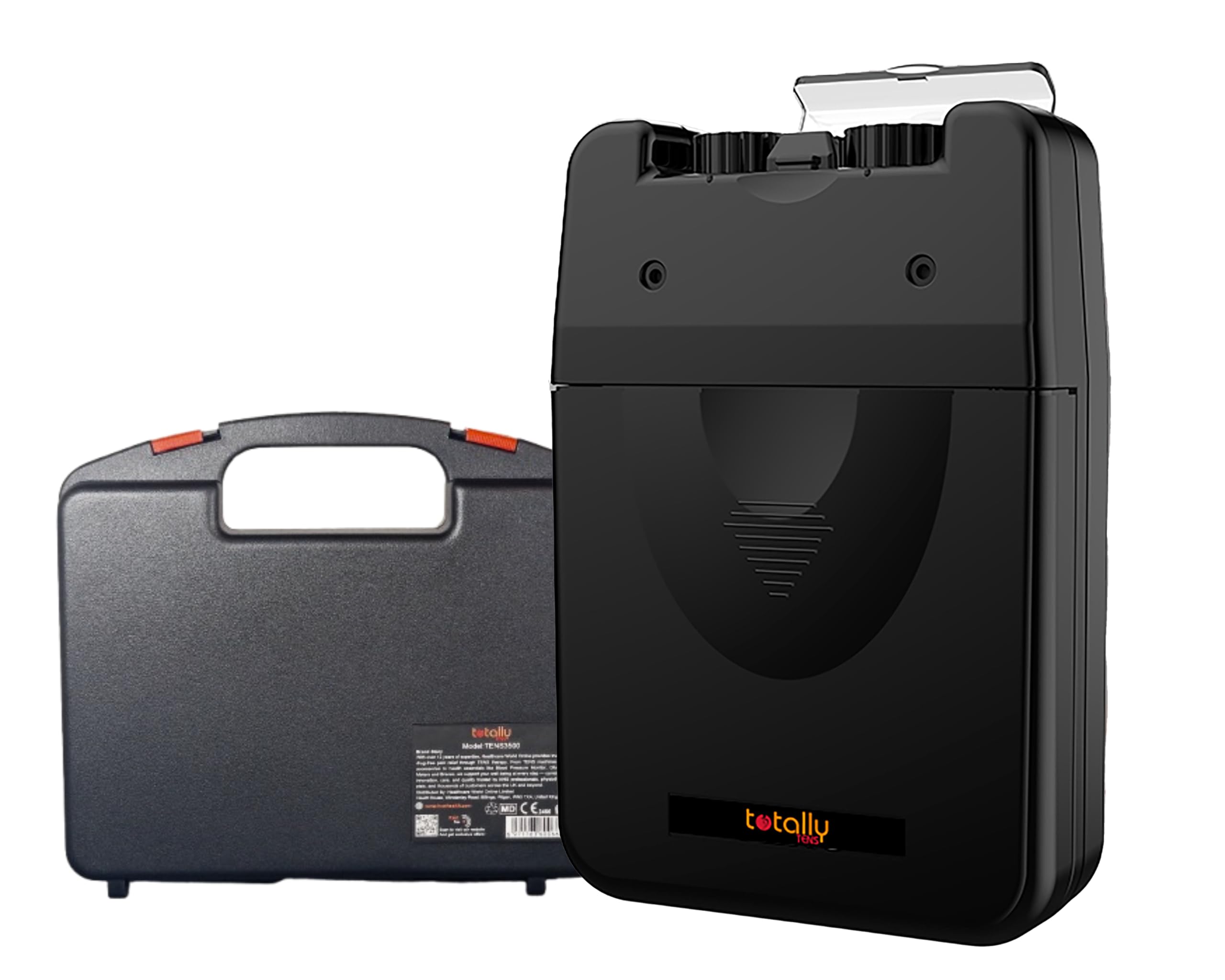 Totally TENS TPN-Type Analogue Dual Channel TENS Machine – Portable Pain Relief for Back, Sciatica, Muscle and Nerve Pain – Electrodes & Batteries Included – Natural Therapy Drug Free Pain Relief