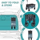 Sekey 185L Folding Camping Trolley 440LBS Heavy Duty Utility Wagon view 5
