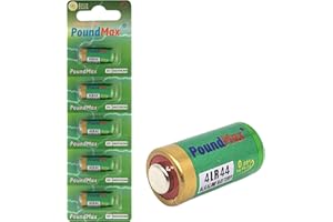 PoundMax 4LR44 / 4AG13 Batteries 6v Alkaline Battery Combo Pack - 5 Count