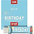 good! Snacks Vegan Birthday Cake Protein Bar | Gluten-Free, Plant Based, Low Sugar, Kosher, Soy Free, Non GMO | 15g Protein (12 Bars)…