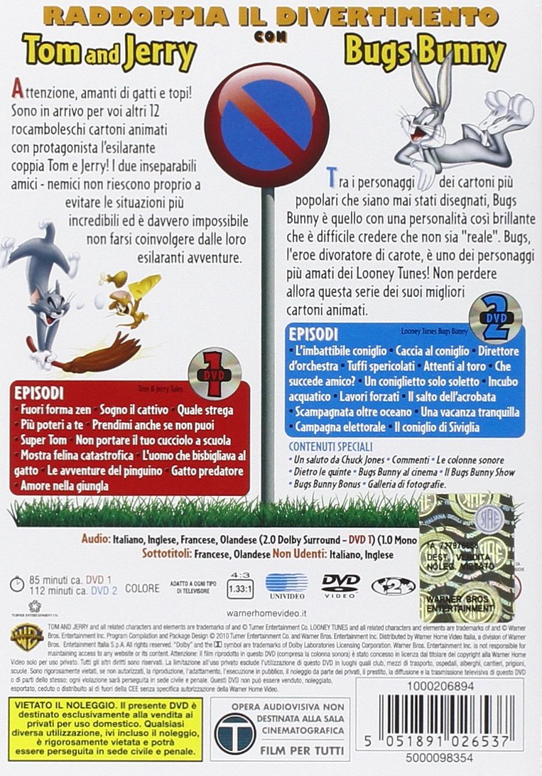 Amazoncom Cartoon No Stop 06 Tom Jerry Bugs Bunny