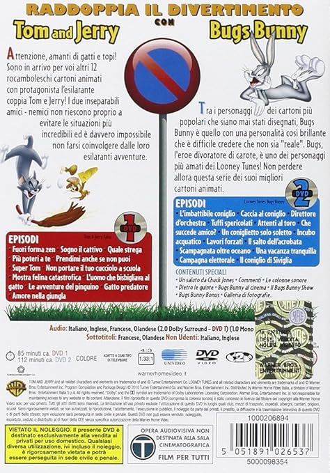 Amazoncom Cartoon No Stop 06 Tom Jerry Bugs Bunny