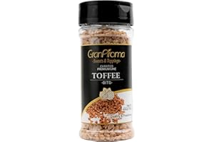 GranAroma Toffee Bits, Rich, Buttery, and Sweet - Perfect for Baking, Toppings, and Snacks (4.8 Ounce)