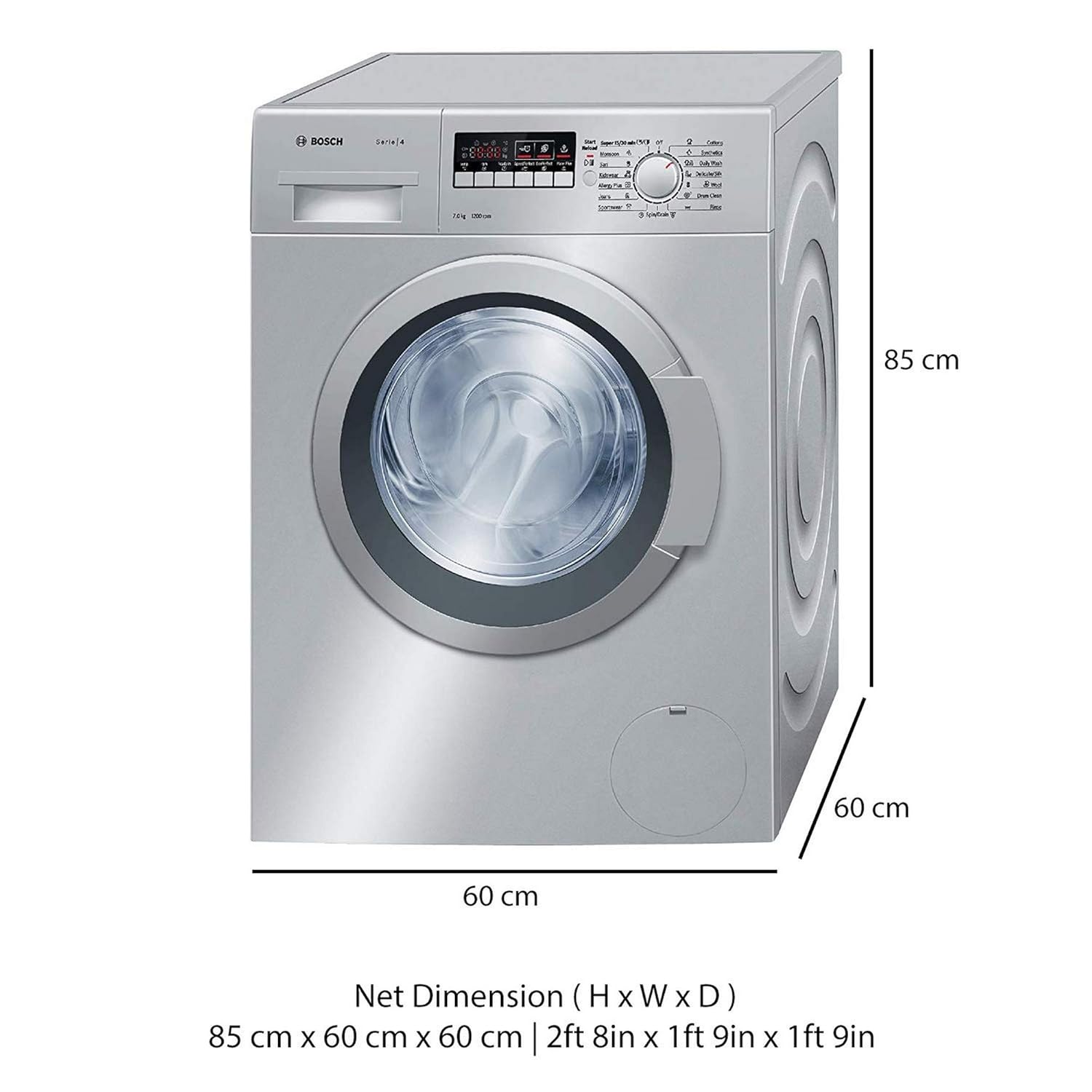 Bosch 7 Kg Fully Automatic Front Loading Washing Machine