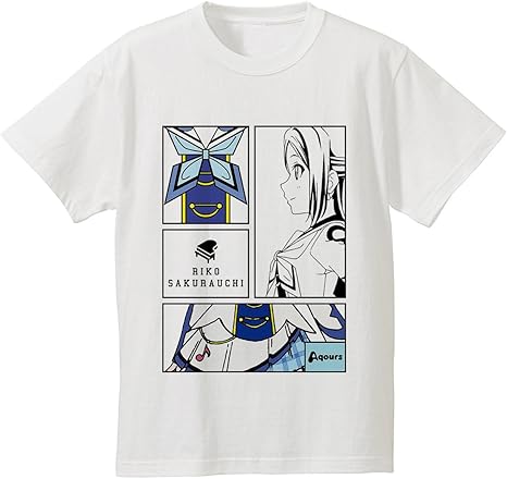 Amazon ラブライブ サンシャイン 桜内梨子 未来の僕らは知ってるよtシャツ メンズ Lサイズ アニメ 萌えグッズ 通販