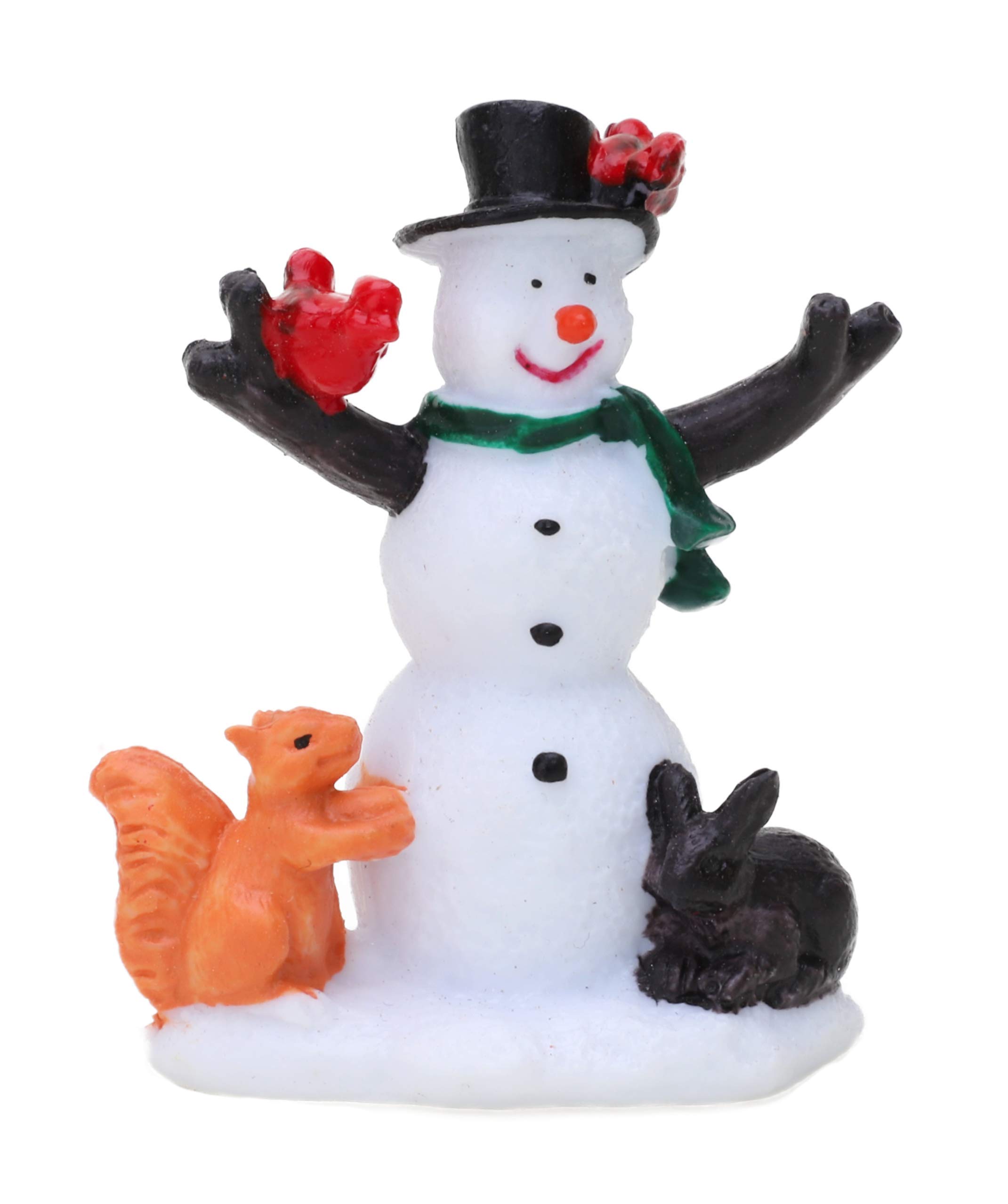 Toyland® Mini Resin Christmas Collectible Ornament - Village Scene Accessories - Xmas Figures (Snowman - 2 X 1.5 Inch)). — image 1