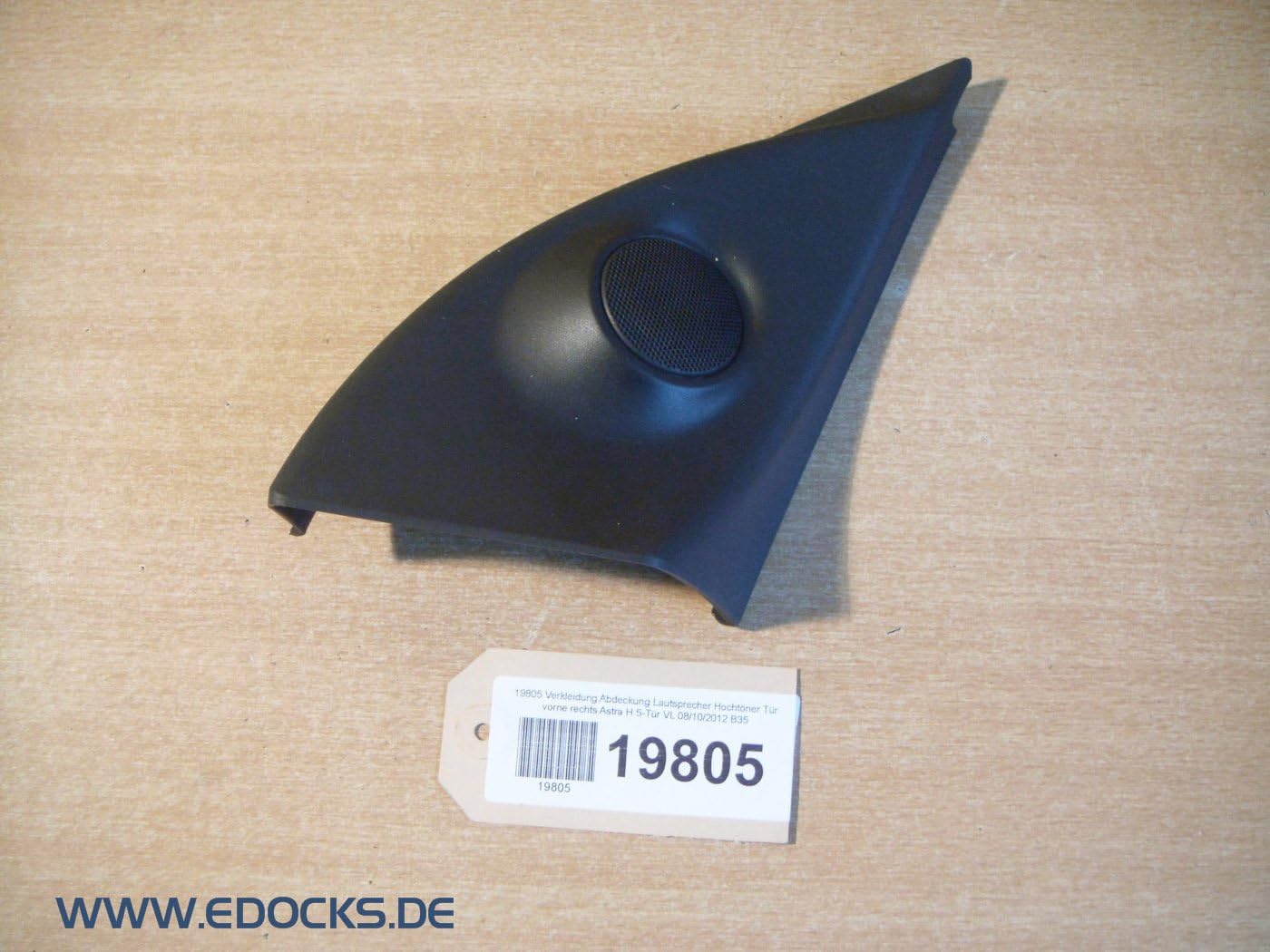 tweeter opel astra h