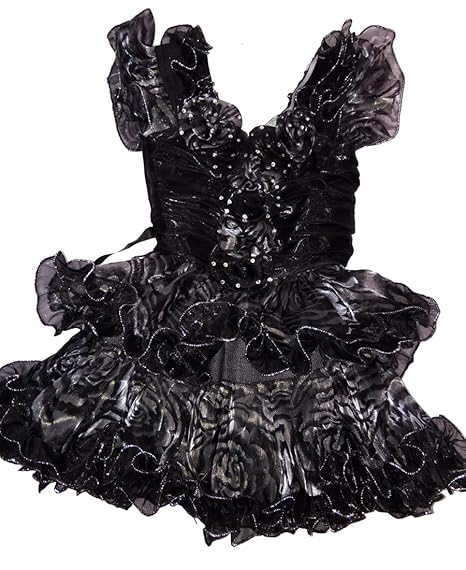 baby frock black colour