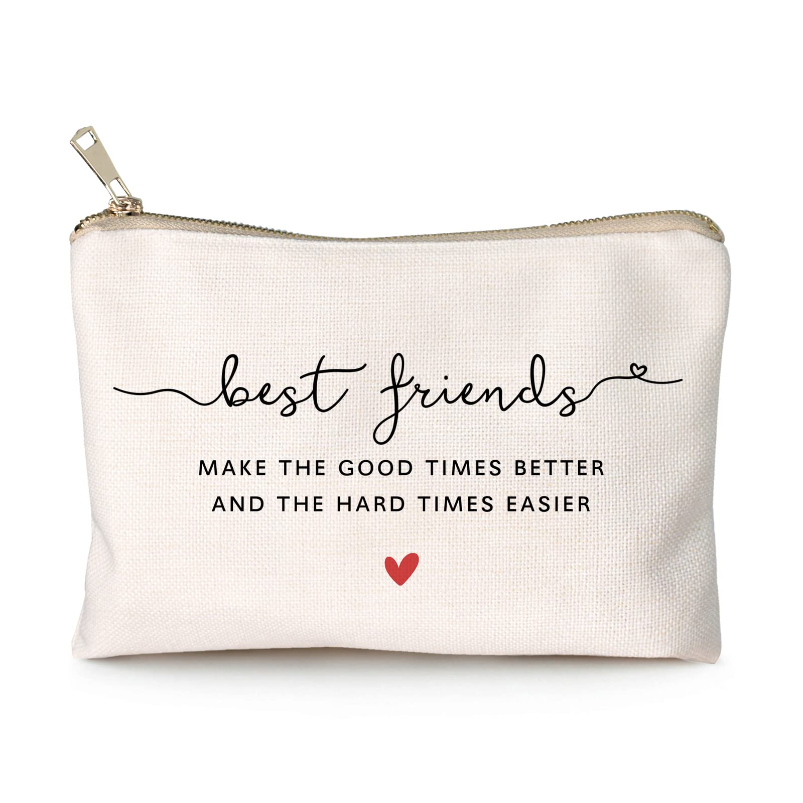 Best Friends Gifts Cosmetic Bag Friendship Makeup