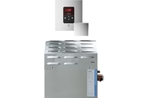 MR. STEAM Mr.Steam eSeries MSSUPER1EC1 10kW Steam Generator with iTempo Square Control in Polished Chrome (max 339 cubic feet)
