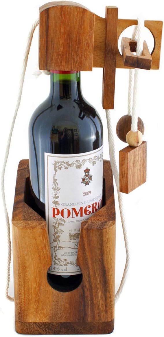 Dont Break The Bottle Bottle Safe Patience Game Magical 3D Puzzle made of wood The puzzle game for adults Bottle Puzzle Thinking Game - Image 3