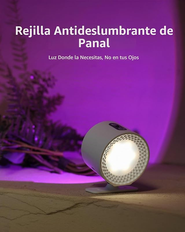 Candeeiros de parede LED RGB recarregáveis com comando à distância — foto 6 de 8