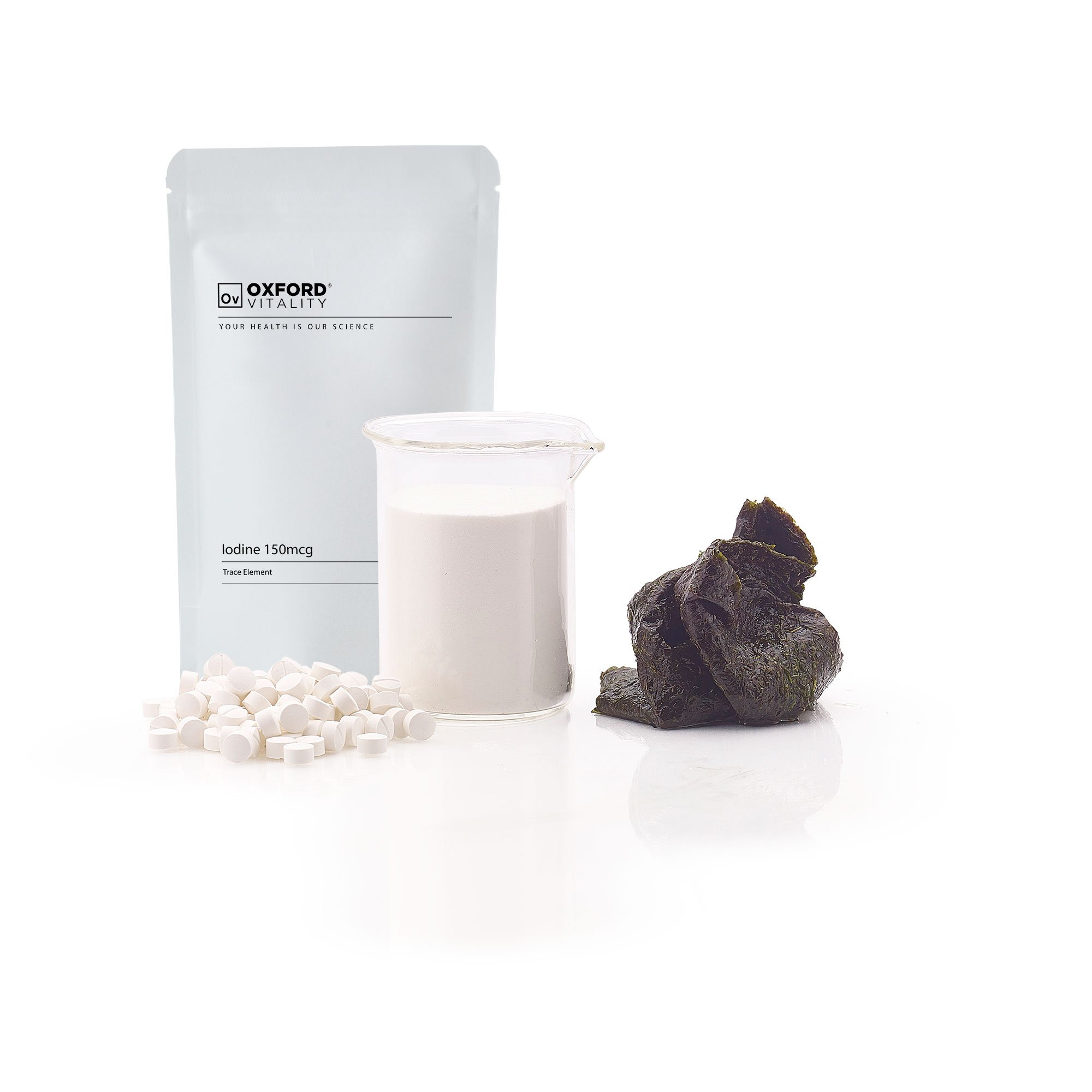 Iodine Supplements | 150mcg Tablets | Oxford Vitality