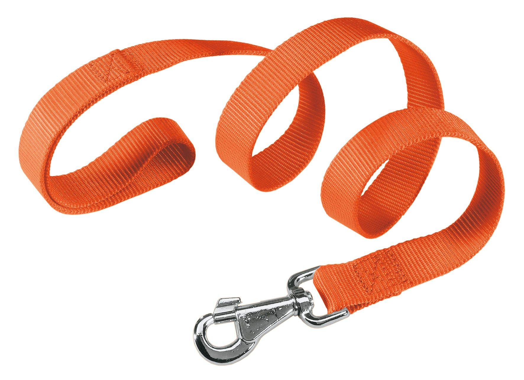 Ferplast Dog Club G20 Nylon Lead Orange/120 x 120 cm