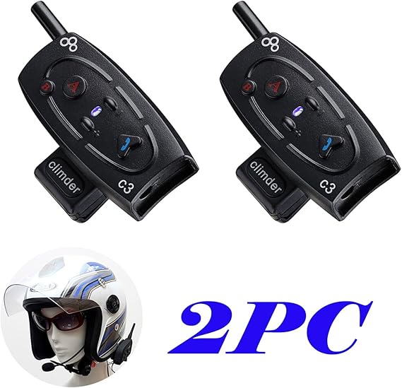 Kit Auricolare Per Casco Moto 2 PIN - Microfono E Cuffia Per Radio Baofeng, Kenwood, Wouxun - Foto 7