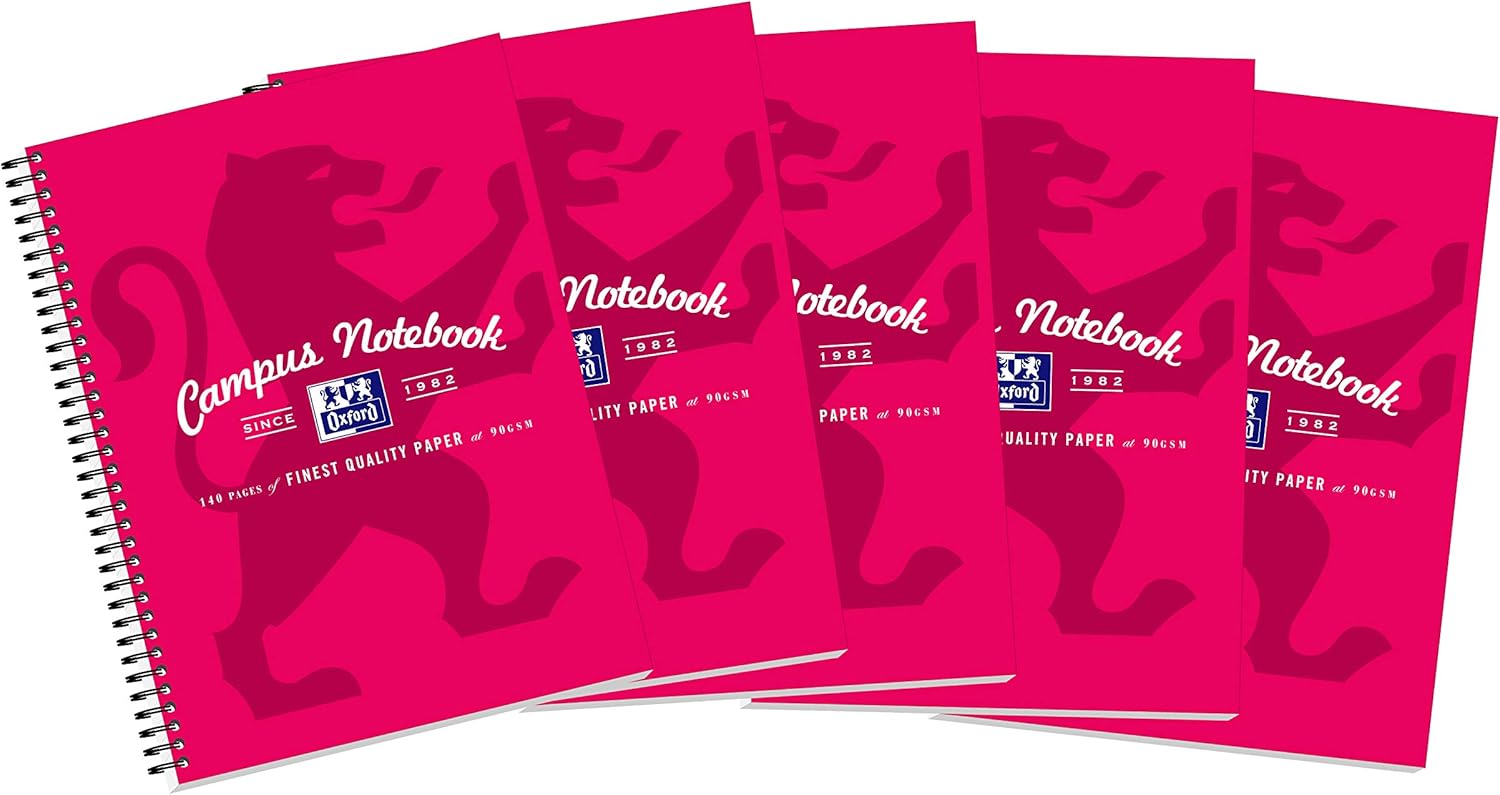 Amazon Com Oxford Campus Wirebound Notebook A4 Size A4 Office