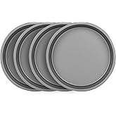 G & S Metal Products Company Baker Eze Nonstick 9-Inch Round Cake Pans, Set of 4