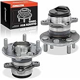 A-Premium 2 x Rear Wheel Bearing and Hub Assembly with 4-Lug Compatible with Nissan Versa 2020-2024, Kicks 2018-2024
