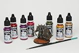 Vallejo Model Color Brown Wood Grain Acrylic Paint 18 ml Matte Self-Leveling view 6