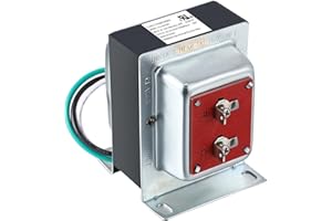 Maxdot Doorbell Transformer 24v 40VA Compatible with Ring Wired Video Doorbell, Safe UL Listed Wired 24 Volt Door Bell Kit, Easy to Install(1 Pcs)