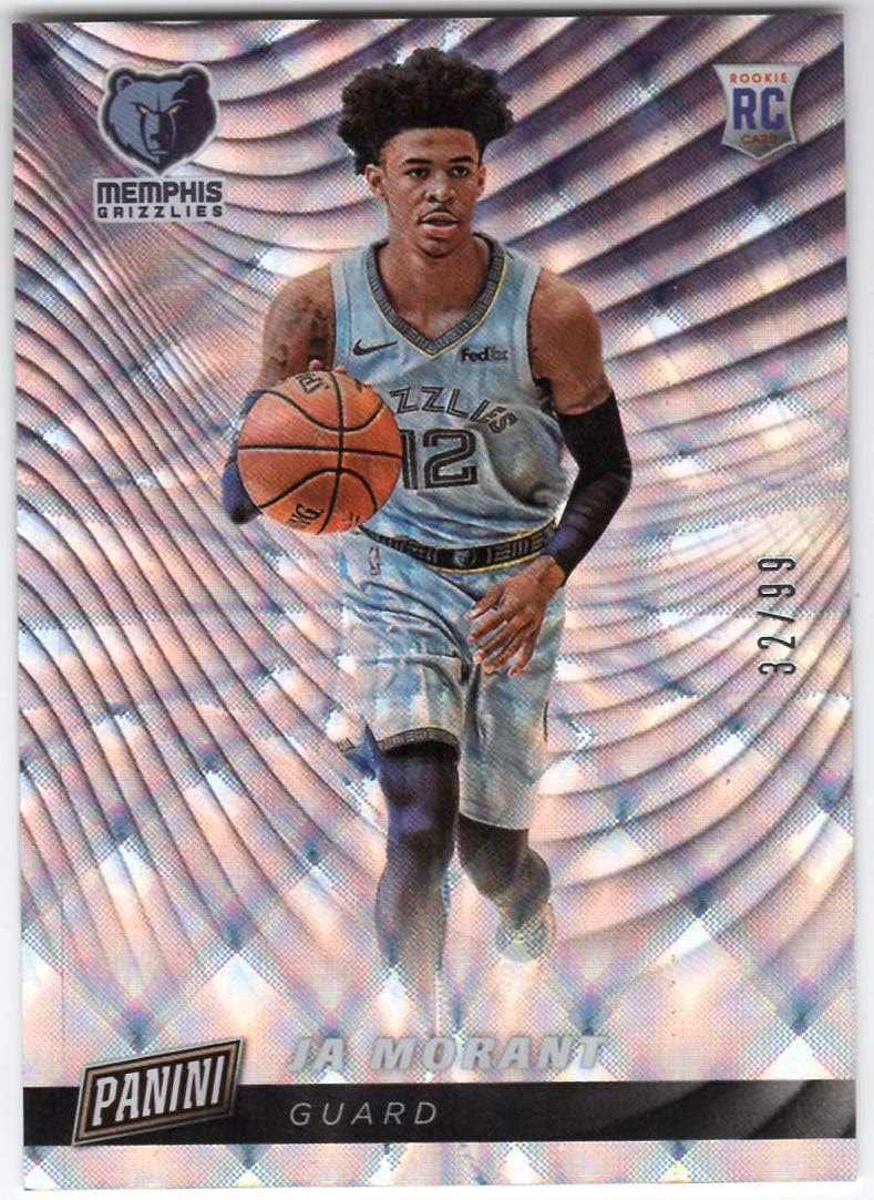 Ja Morant 2019 Panini Cyber Monday Rookie Future Frames Parallel Serial #32/99 Memphis Grizzlies RC