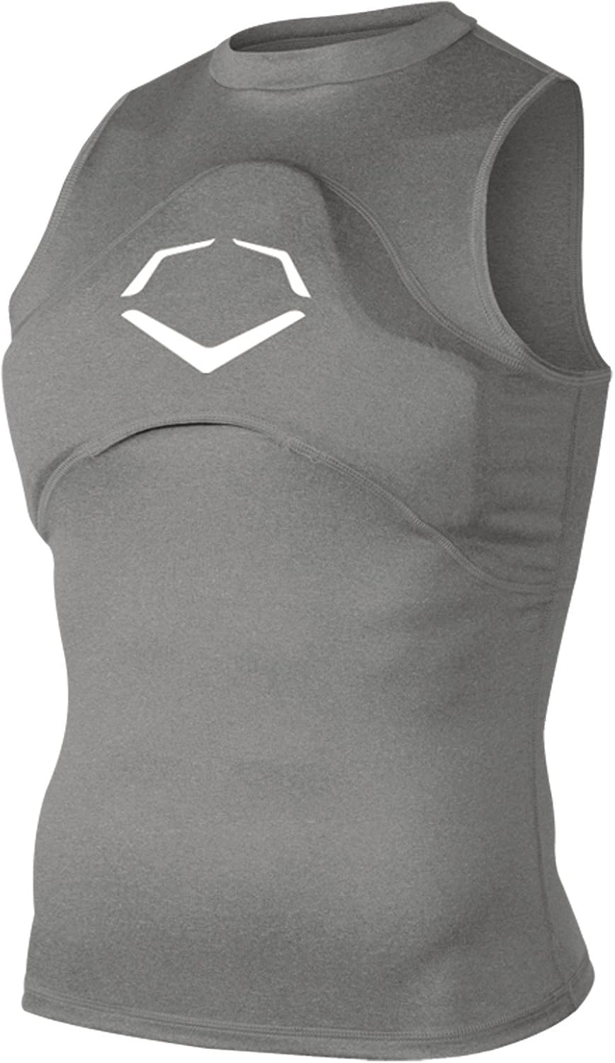 EvoShield Men's Chest Sleeveless Guard, Youth - Medium : Sports & Outdoors