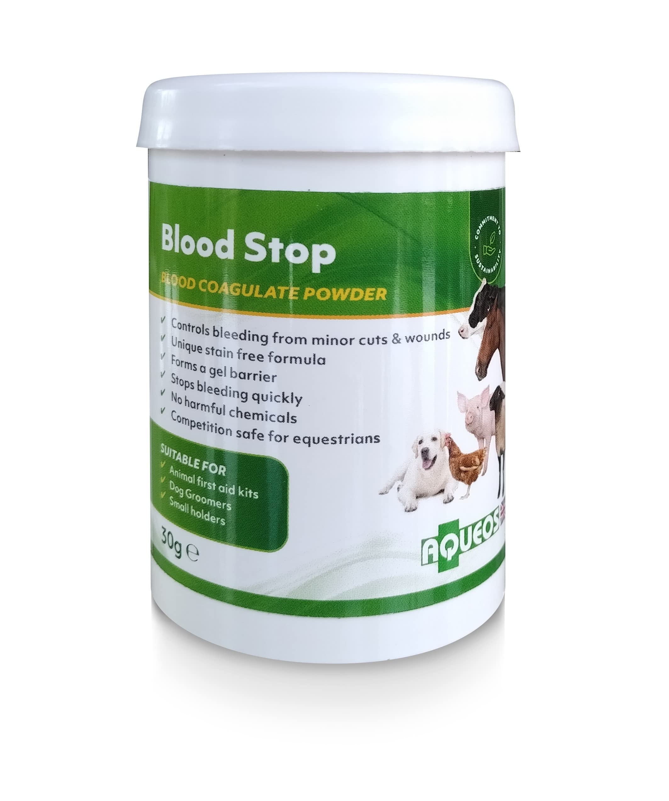 Aqueos Blood Stop Coagulate Powder