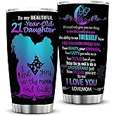Doskay 21st Birthday Gifts for Women, 21st Birthday Gifts for Her, 20OZ Tumbler Cups