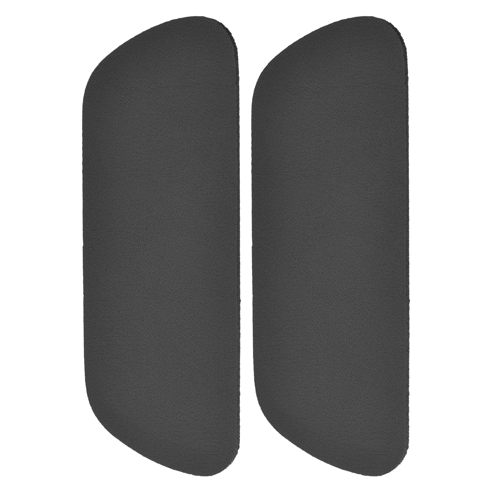 uxcell 2pcs Refrigerator Drip Catcher, Water Absorbent Pad for Refrigerator Drip Tray, Protects Ice and Water Dispenser Pan from Spills, Black
