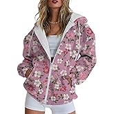 domirica Hoodie Jacket Women Full Zip Up Long Sleeve Sweatshirts For Women 2025 With Pockets,Vibrant Casual Comfy Pullover