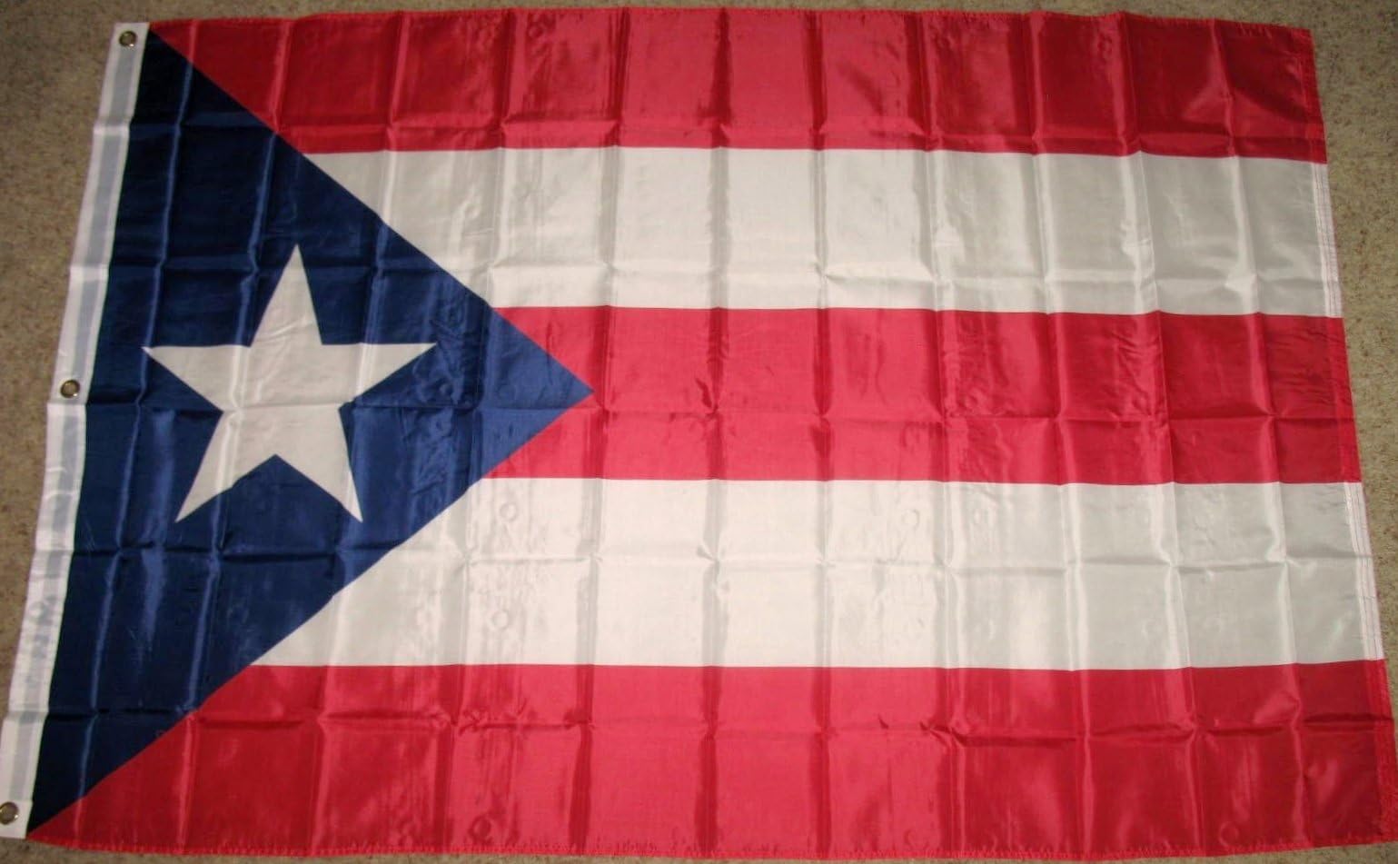 Puerto Rico Flag 4'x6' Puerto Rican Country Banner