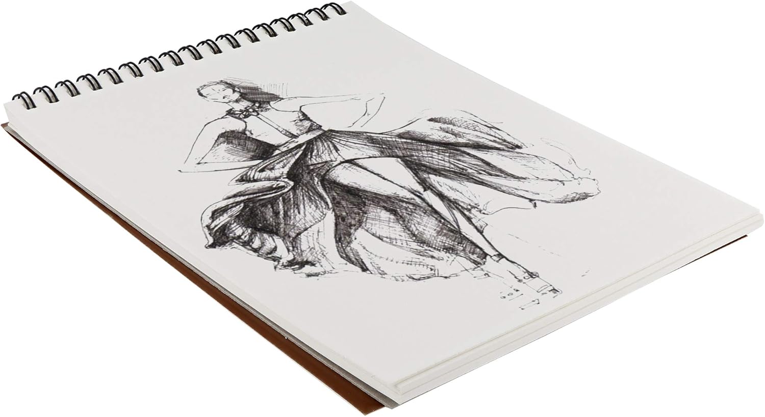 Emraw 9" x 12" Top Bound Spiral Premium Sketch Pad Can be Use with Pens, Markers, Pencils Perfect for Writing, Drawing & Sketching - 30 Per Pack (Pack of 2): Arts, Crafts & Sewing