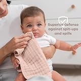 Comfy Cubs Muslin Burp Cloths 50x25 cm Pack of 6 6-Layer Cotton Baby view 4