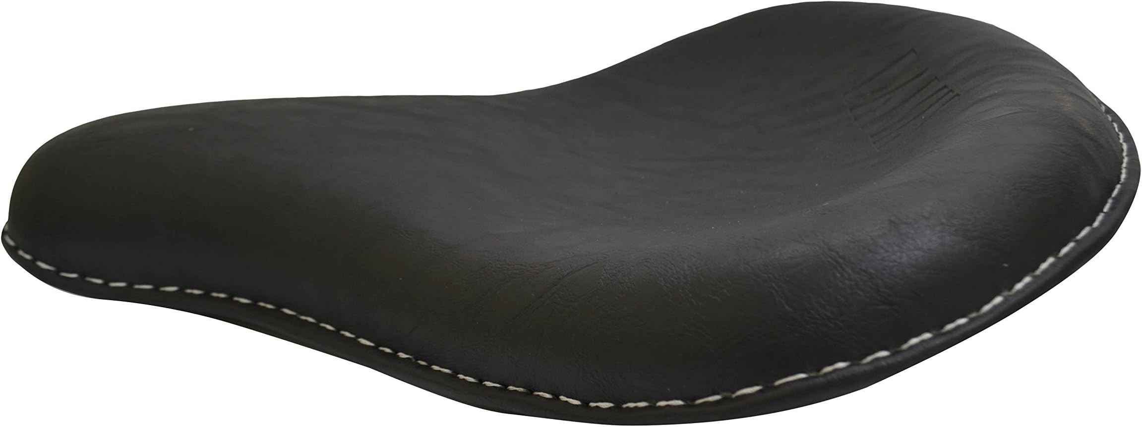 Damn Harley Styled Leatherette Slim Front Seat for Royal Enfield Classic (Black)