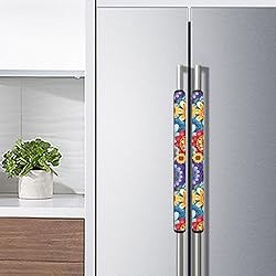ASQVTIFE 2 Pieces Refrigerator Door Handle Covers