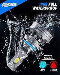 Upgraded 9012/HIR2 Light Bulb, 40000LM Super Bright