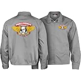 Powell Peralta Winged Ripper Jacket, Gray, Extra Large