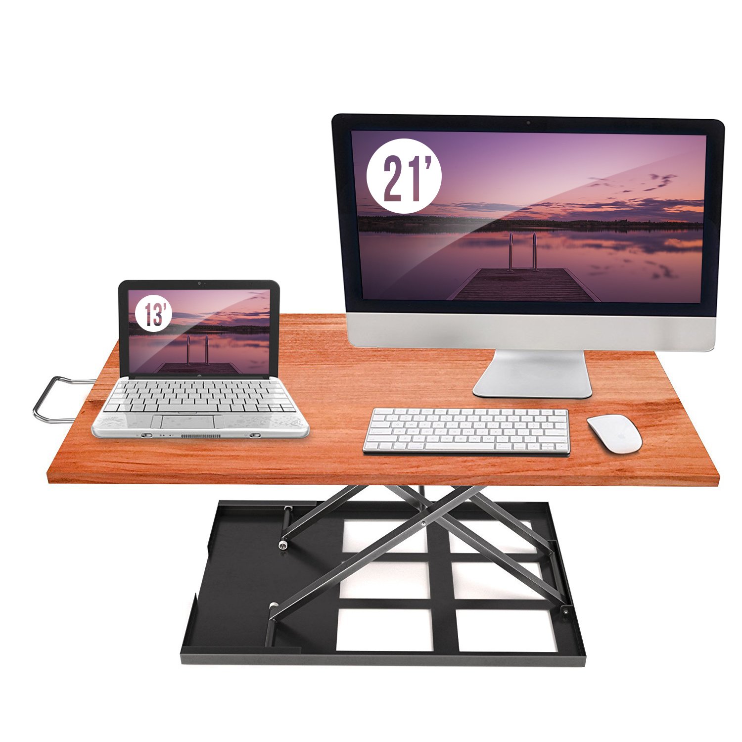 Standing Desk Converter Adjustable Height Sit to Stand