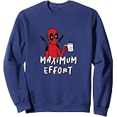 Marvel Studios Deadpool &amp; Wolverine Maximum Effort Coffee Sweatshirt
