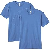 American Apparel Men's Tri-Blend Track T-Shirt 2-Pack